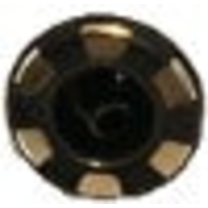 14557 JET, MINISTORM, THREADED, ROTATIONAL, BLACK/SS TRIM, 6-SPOKE ESC