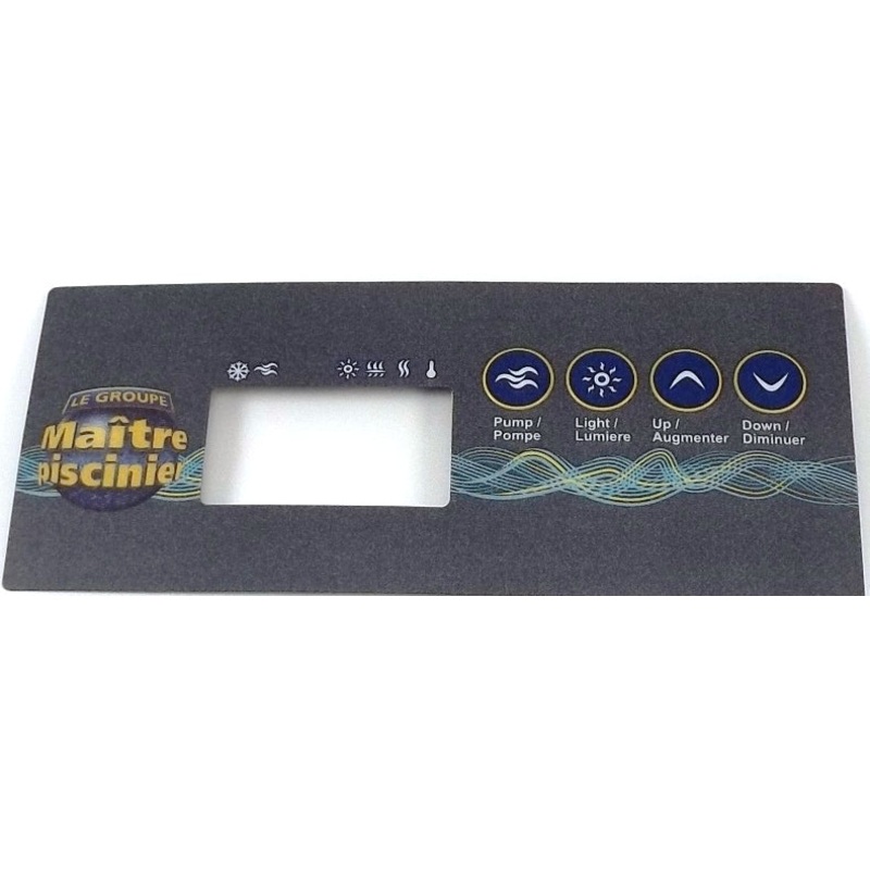 14585 OVERLAY, K-19, IN.XE, 1 PUMP, MP LOGO 2012