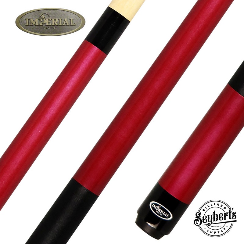 Imperial Premier Red Linen Wrap Pool Cue - 13-754LW