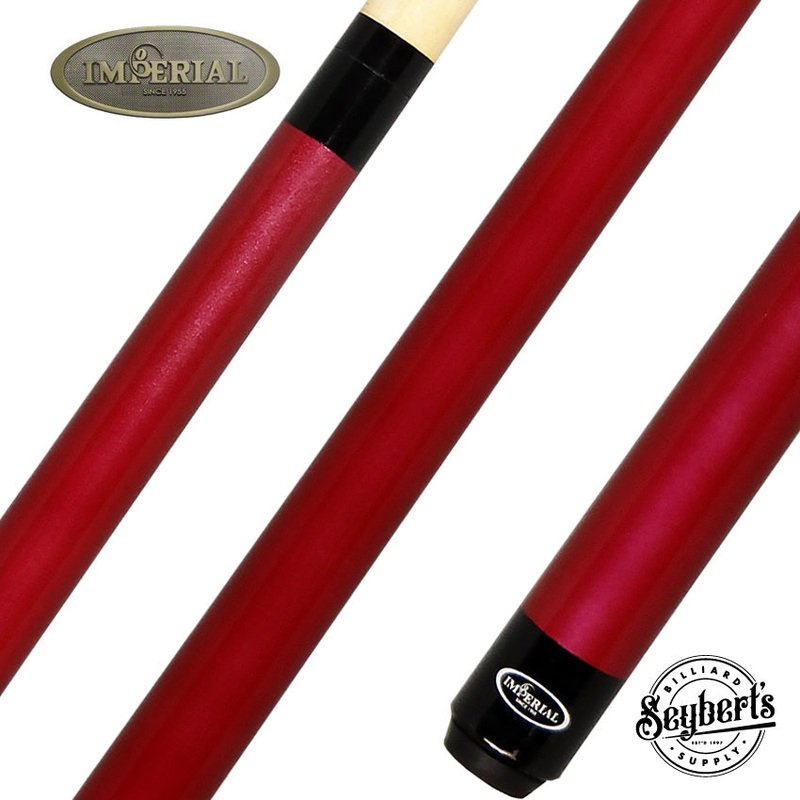 Imperial Premier Red No-Wrap Pool Cue - 13-754NW