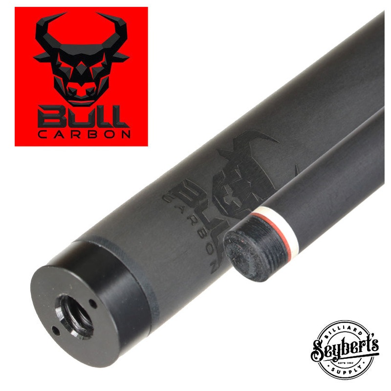 Bull Carbon LD Low Deflection Cue Shaft - Mezz Wavy