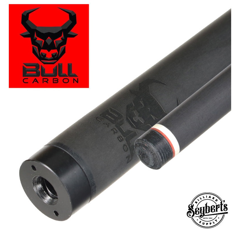 Bull Carbon LD Low Deflection Pool Cue Shaft - 3/8 x 11 Thread