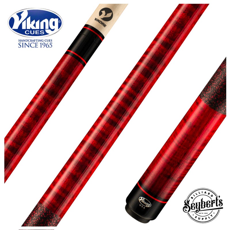 Viking Kayano Series Crimson Red Stain Play Cue - KY0112