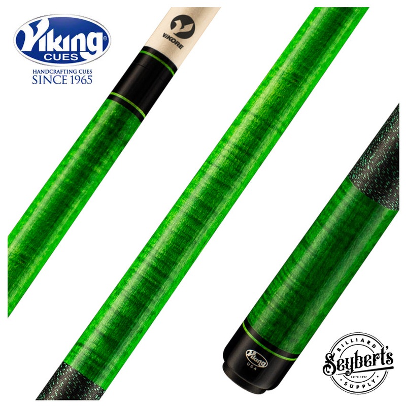 Viking Kayano Series Emerald Green Stain Play Cue - KY0103