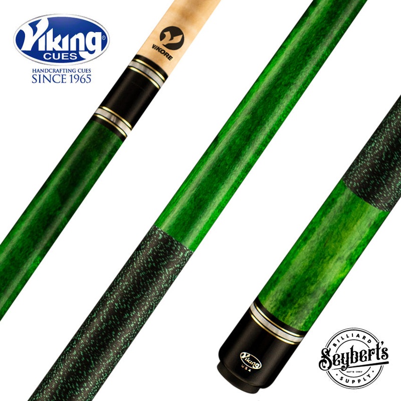 Viking Storm Series Emerald-Stained Maple Play Cue - ST0403
