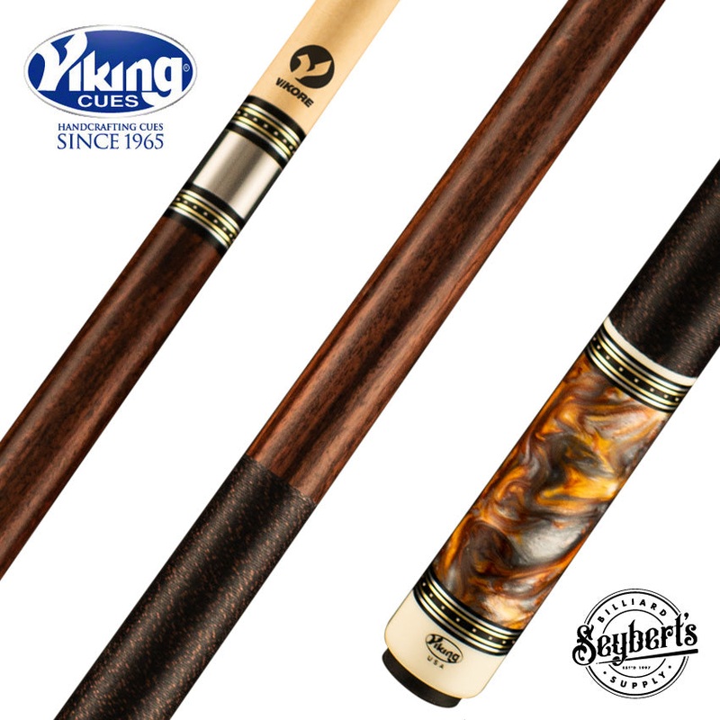 Viking Twilight Series East Indian Rosewood with Precious Alloy Premium Pearl Play Cue - TW0500