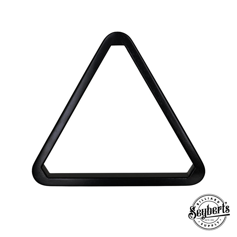 Bullnose 8 Ball Wooden Rack - Black