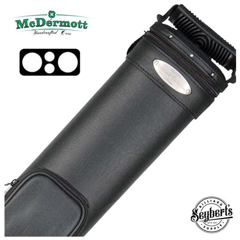 McDermott Shooter Collection Black 2x2 Pool Cue Case - 750803