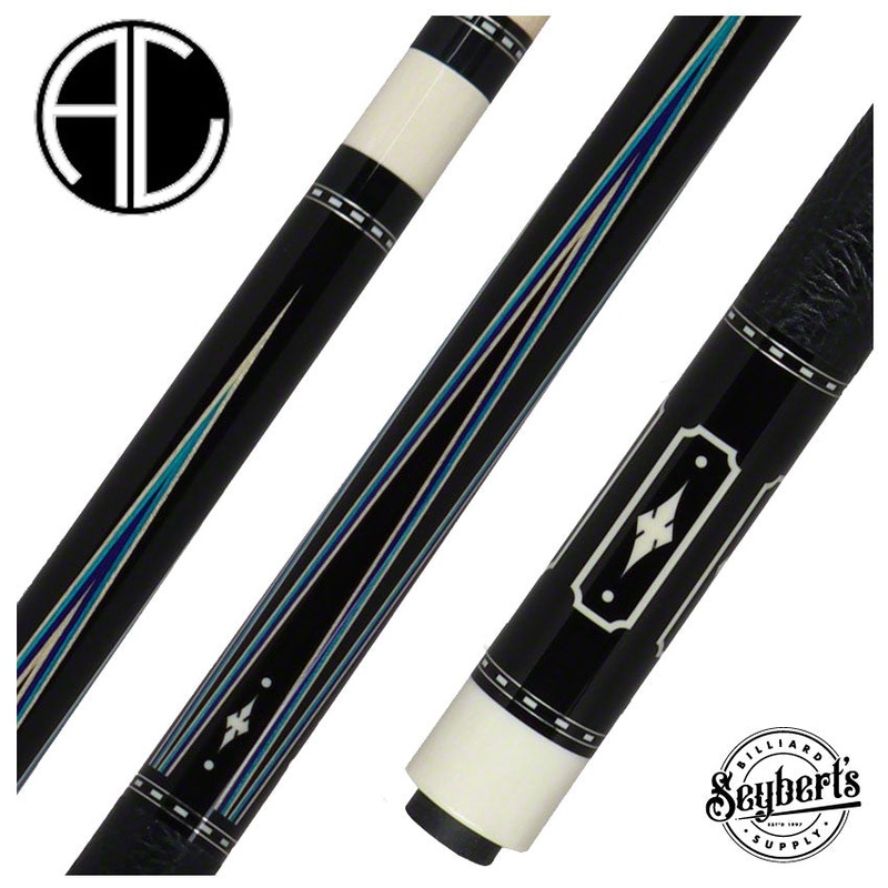 Ariel Carmeli Custom 4 point Ocean Purple Pool Cue
