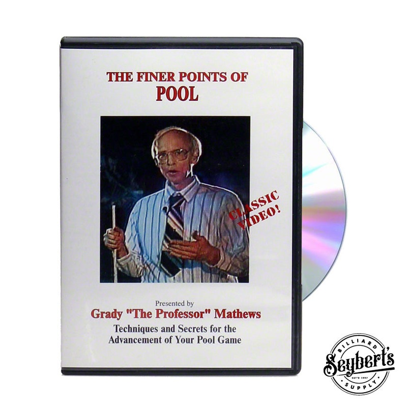 Grady Mathews The Finer Points of Pool DVD
