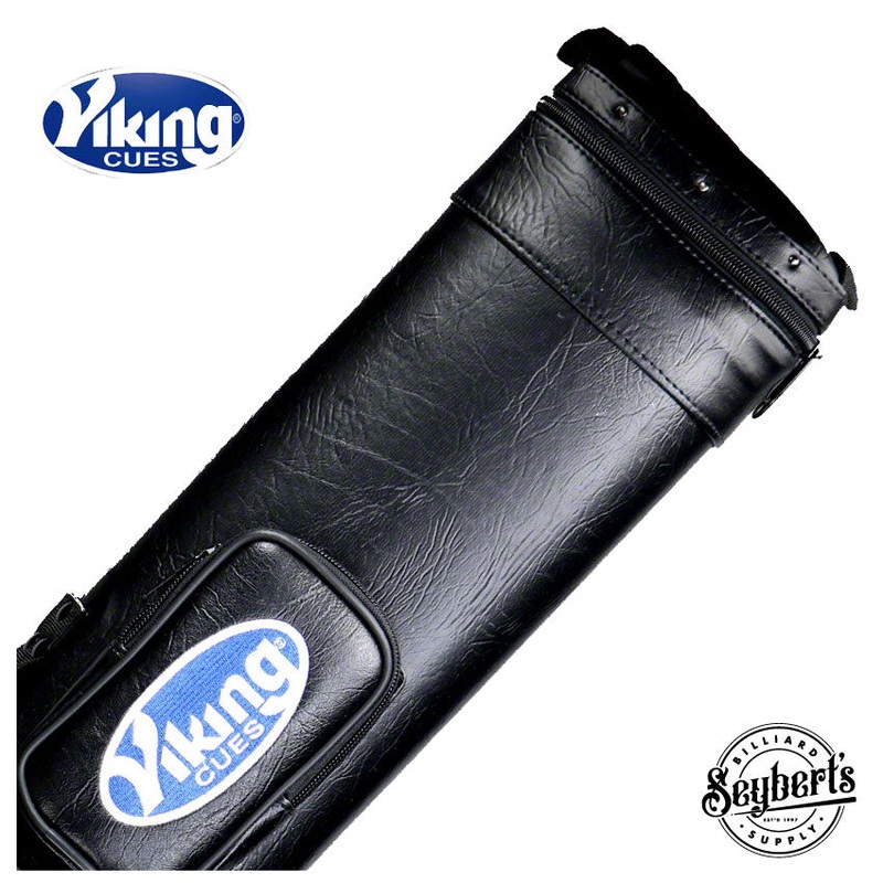Viking Pro Black 2x2 Hard Pool Cue Case - CS22
