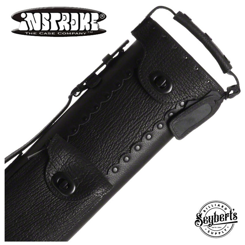Instroke Custom Sharkskin 3x5 Pool Cue Case - INSSHARK35BK