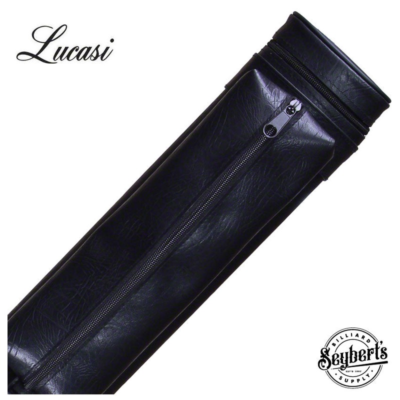 Lucasi Black 2x2 Hard Pool Cue Case - LC22A
