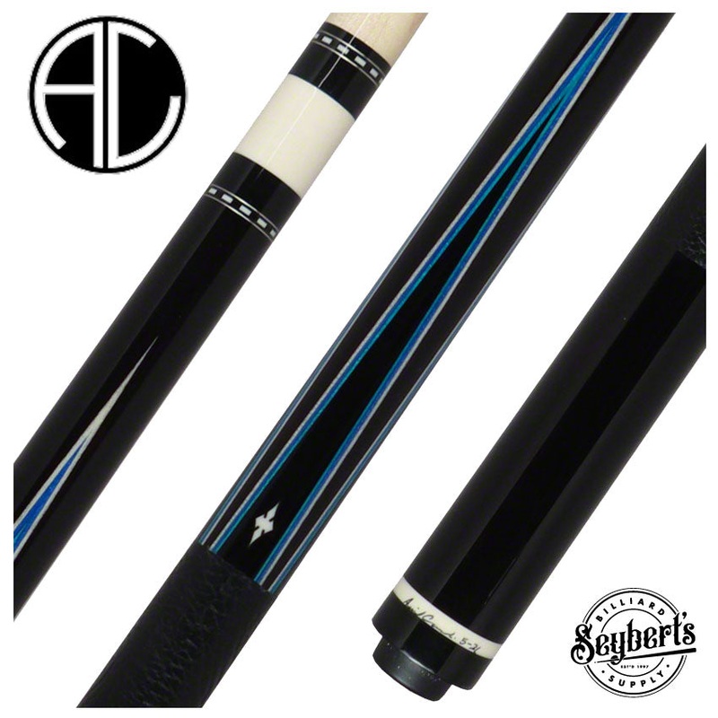 Ariel Carmeli Custom 4 point Ocean Blue Pool Cue