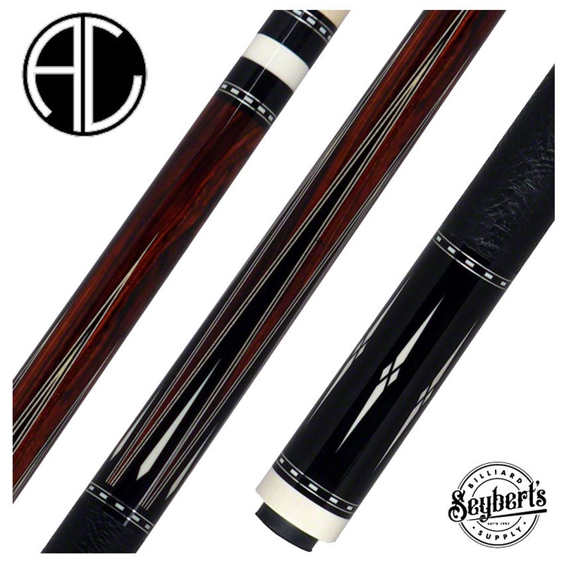Ariel Carmeli Custom 6 point Ebony Pool Cue