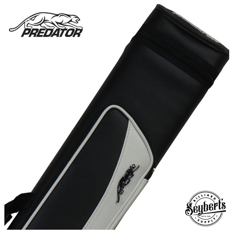 Predator Roadline Black/White 2x4 Hard Pool Cue Case - C24BLKWHTH