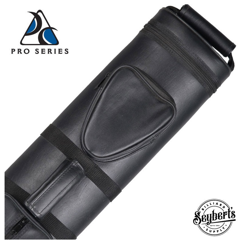 Pro Series Oval Black 3x5 Hard Pool Cue Case - PRO35BK