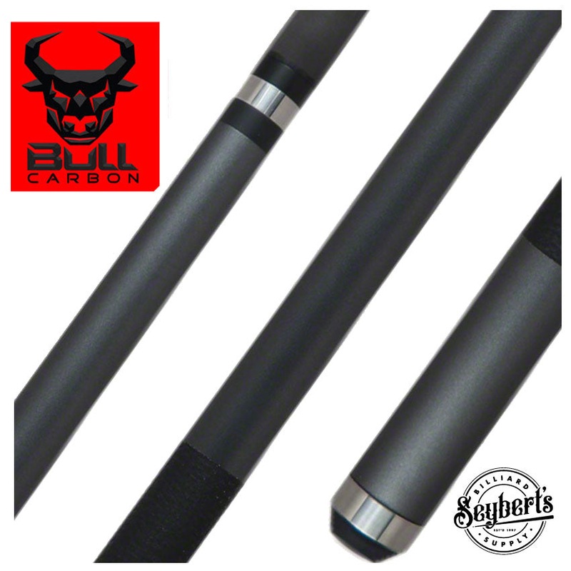 Bull Carbon Gun Metal Pool Cue with Bull Carbon Shaft - LD10