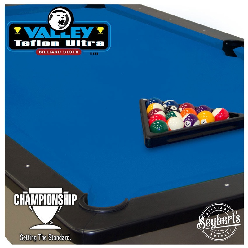 Electric Blue Valley Teflon Ultra Championship Cloth