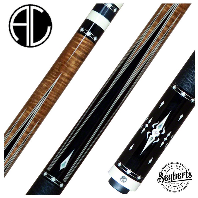 Ariel Carmeli Koa Custom 6 Point Pool Cue