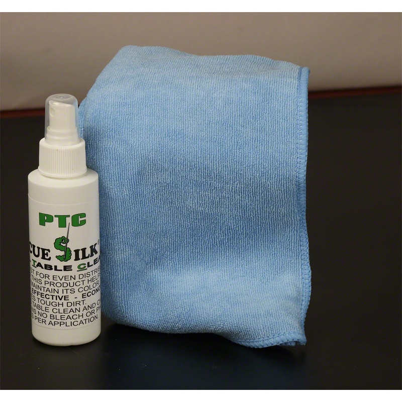 PTC Pool Table Spot Cleaner W/ Micro Towel
