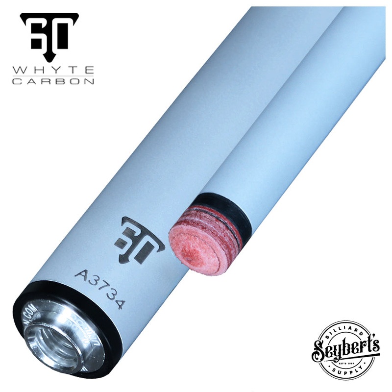 Triple 60 Whyte Carbon Uni-Loc Thread Cool White Carbon Fiber Play Shaft