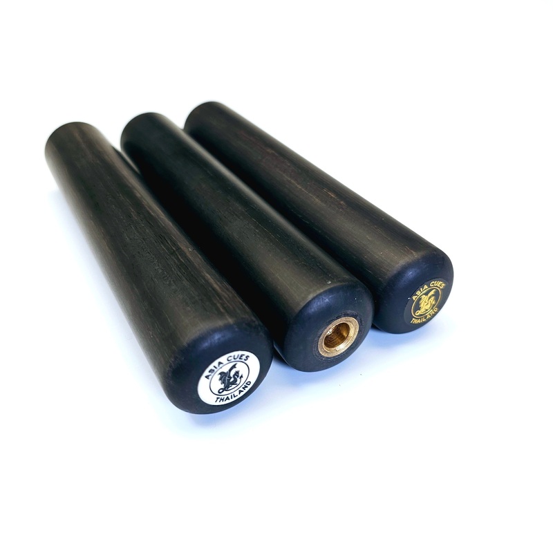 Asia Cues 6" Solid Ebony Mini Butt