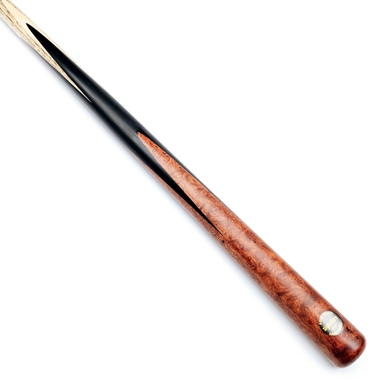 Asia Cues Signature No.227 - One Piece Pool Cue 8.5mm Tip, 16.6oz, 57.5"