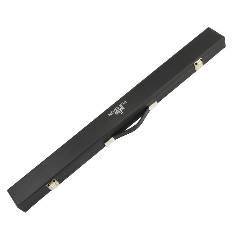 Peradon Black Attache Two Piece Cue Case