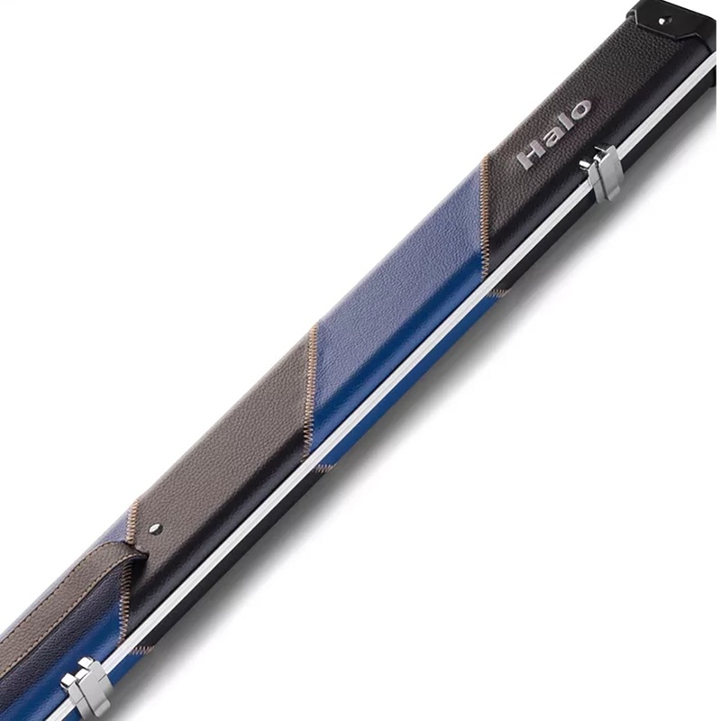 Peradon Black & Blue Stripe Halo 3/4 Cue Case