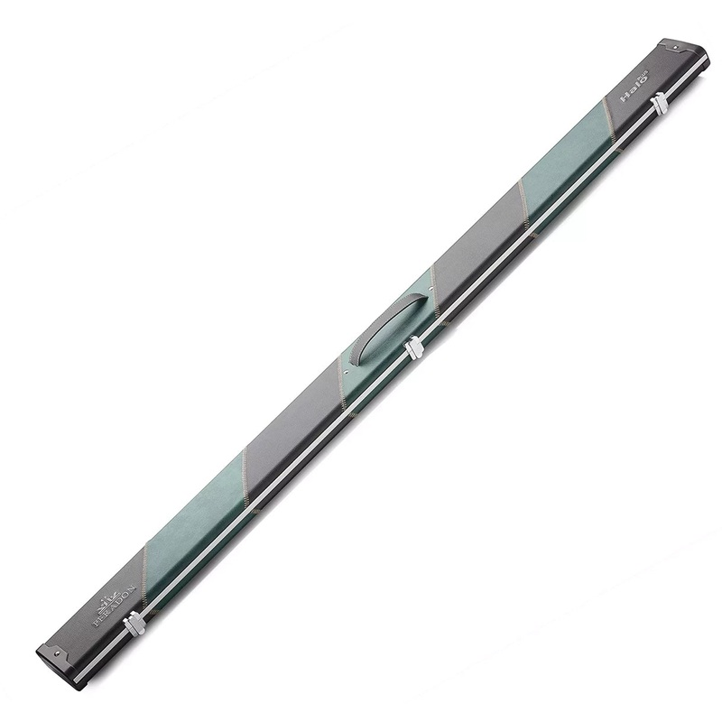 Peradon Black & Green Stripe Halo Plus One Piece Cue Case