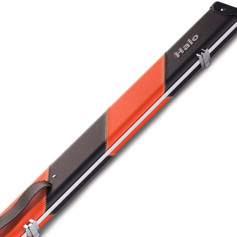 Peradon Black & Orange Stripe Halo 3/4 Cue Case