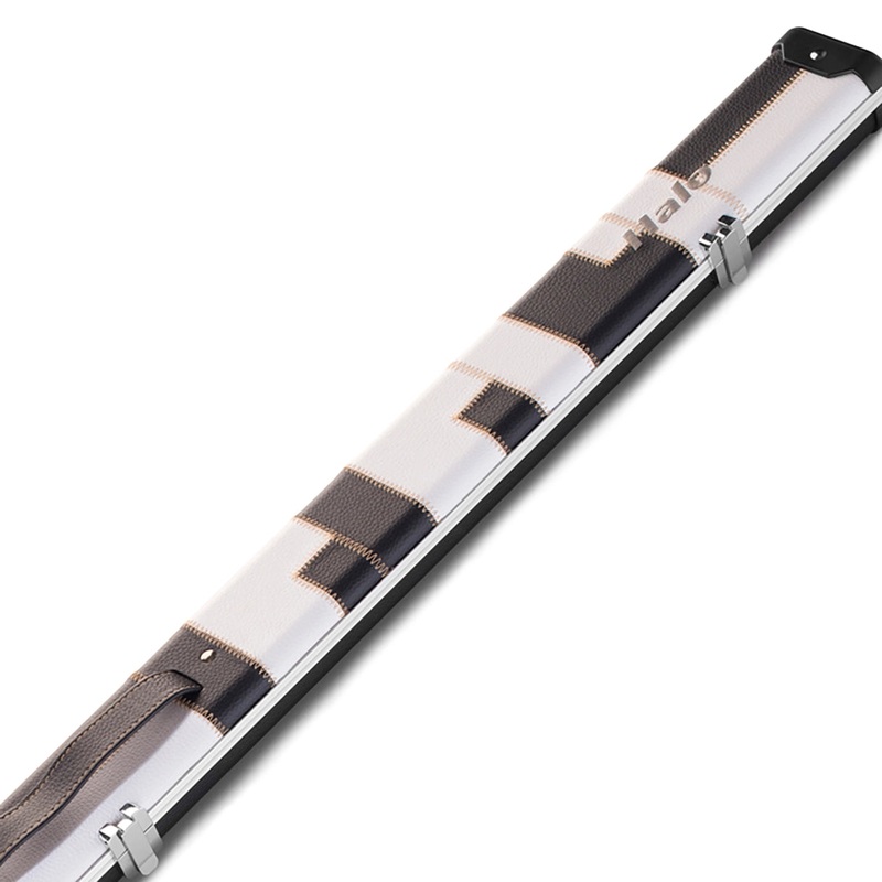 Peradon Black & White Patch Halo 3/4 Cue Case