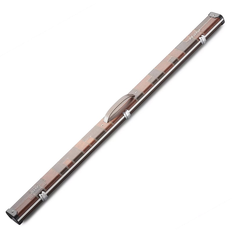 Peradon Brown & Tan Patch Halo 3/4 Cue Case