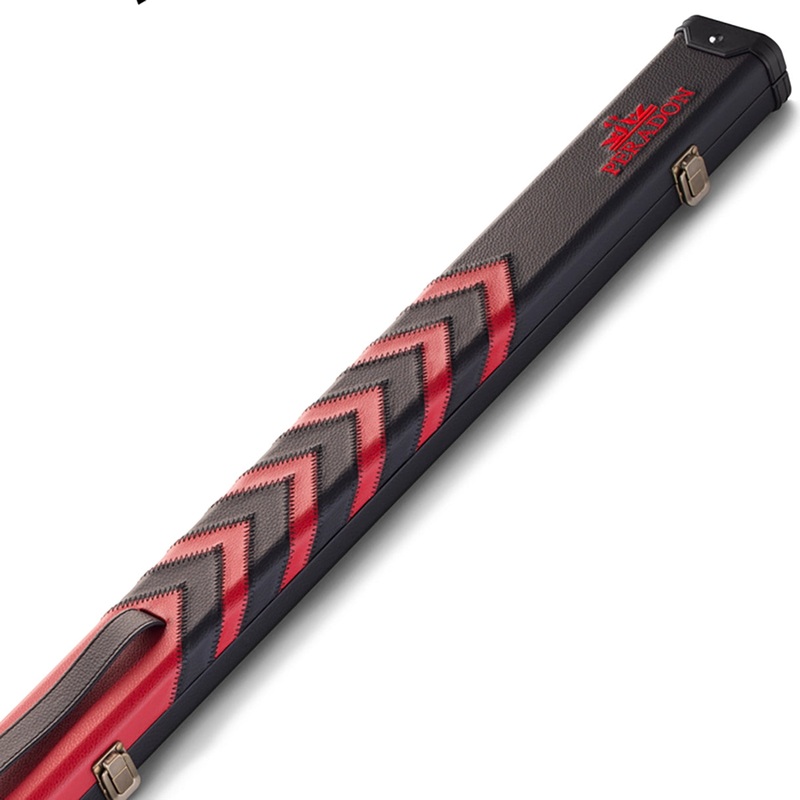 Peradon Clubman Black Red Arrow 3/4 Cue Case