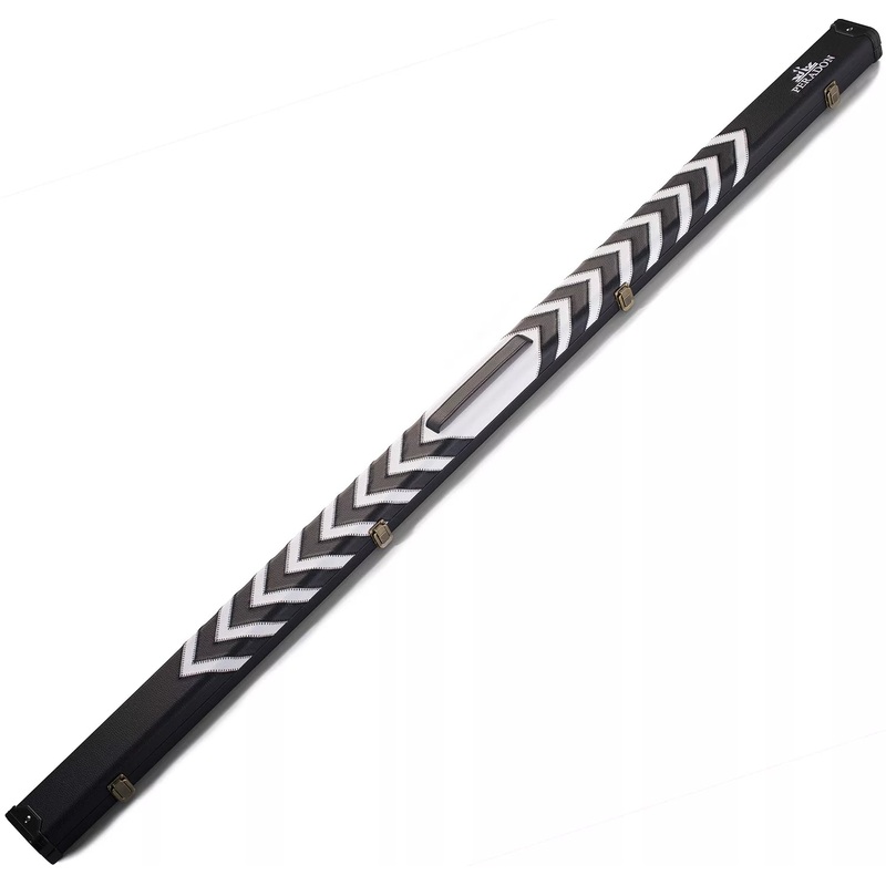 Peradon Clubman Black White Arrow 3/4 Cue Case