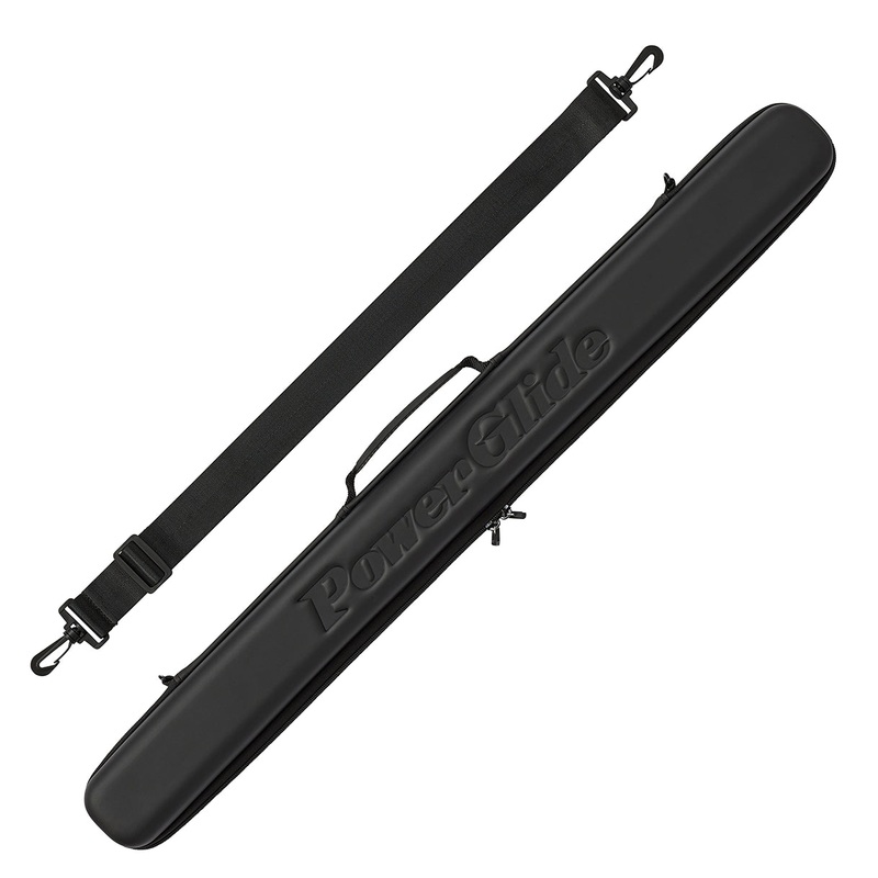 PowerGlide Black Svartur Two Piece Cue Case