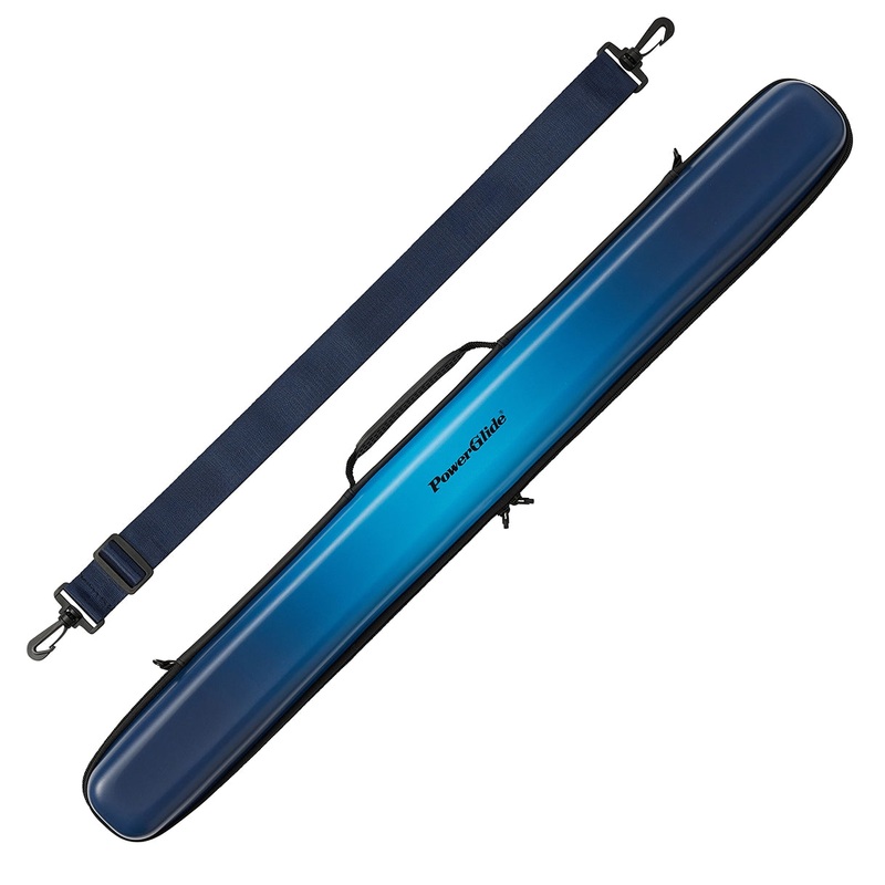 PowerGlide Blue Svartur Two Piece Cue Case