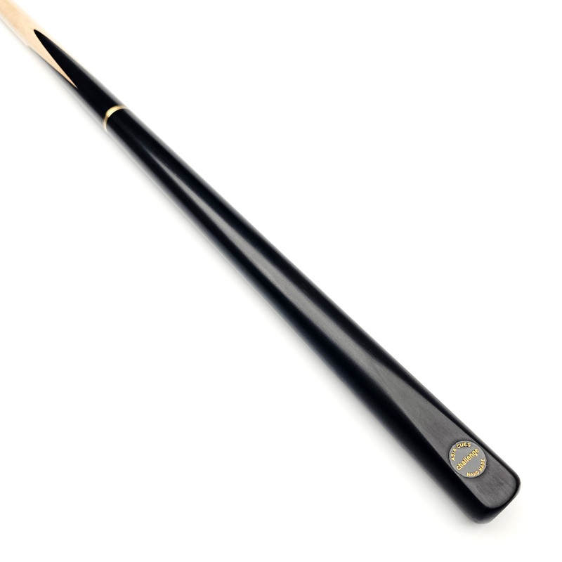 Asia Cues Challenge - 3/4 Jointed Pool Cue 8.8mm Tip, 17.7oz, 57"