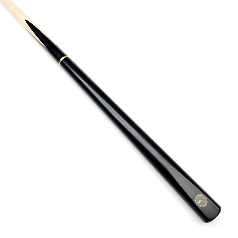 Asia Cues Challenge - 3/4 Jointed Snooker Cue 9.8mm Tip, 17.9oz, 57.75"