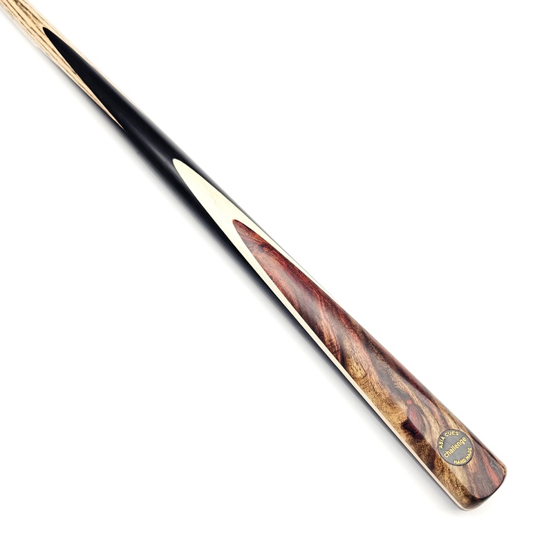 Asia Cues Challenge - One Piece Pool Cue 8.8mm Tip, 18oz, 57.25"