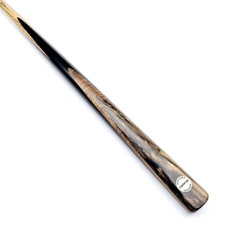 Asia Cues Challenge - One Piece Snooker Cue 9.5mm Tip, 17.1oz, 56.75"