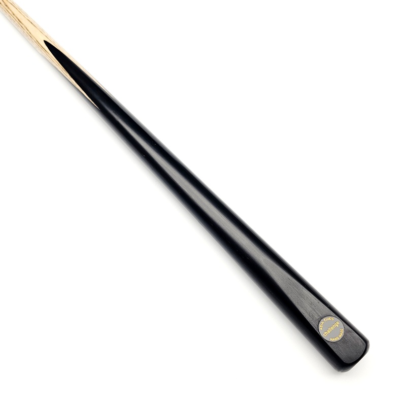 Asia Cues Challenge - One Piece Snooker Cue 9.7mm Tip, 17.6oz, 57"