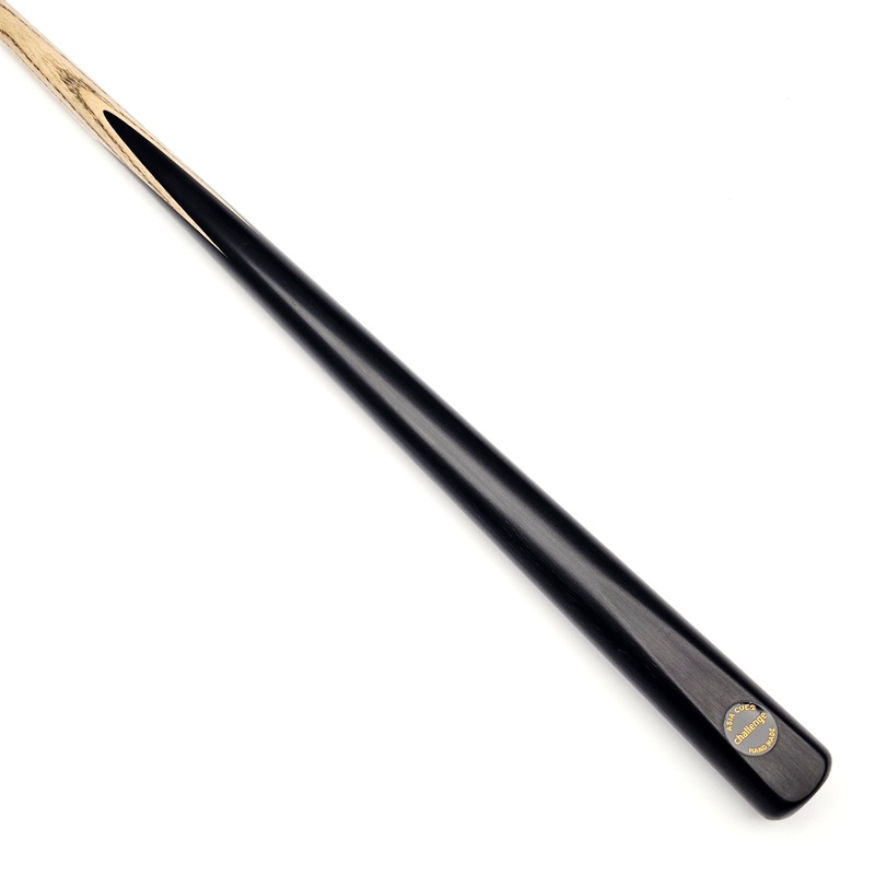 Asia Cues Challenge - One Piece Snooker Cue 9.7mm Tip, 17.9oz, 58"