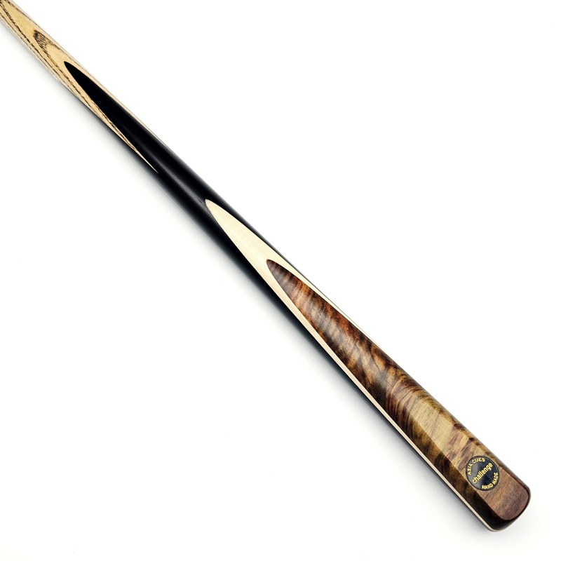Asia Cues Challenge - One Piece Snooker Cue 9.8mm Tip, 17.5oz, 57.5"