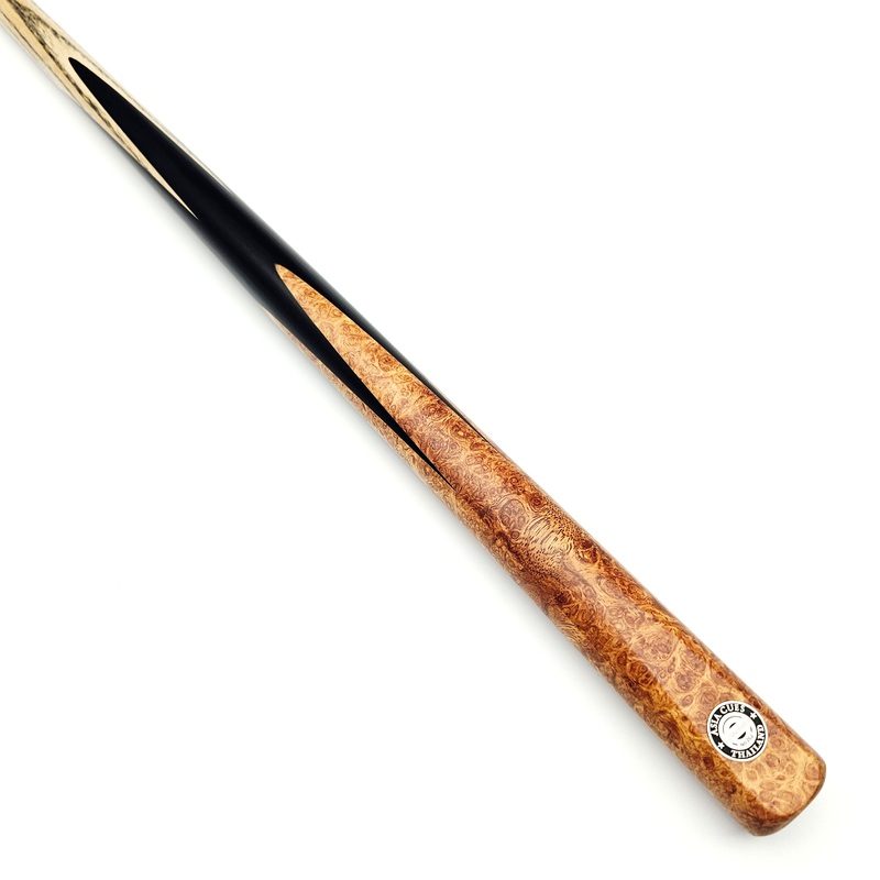 Asia Cues Connoisseur No.264 - One Piece Snooker Cue 9.8mm Tip, 18oz, 57.5"