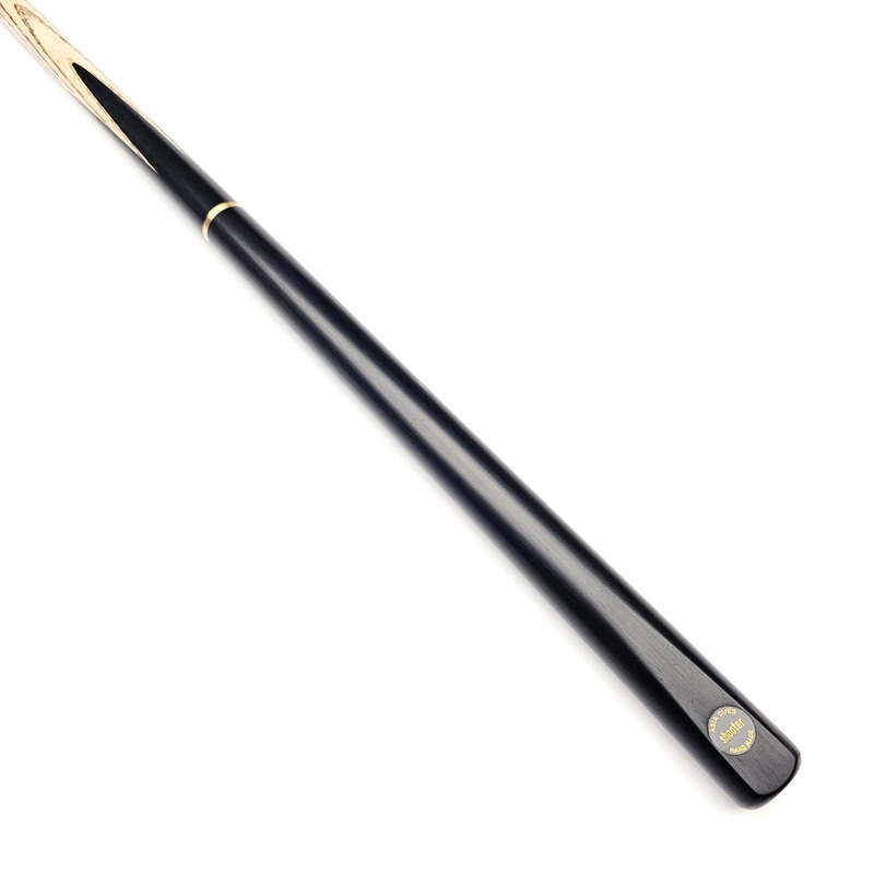 Asia Cues Shooter - 3/4 Jointed Snooker Cue 9.9mm Tip, 17.9oz, 58"