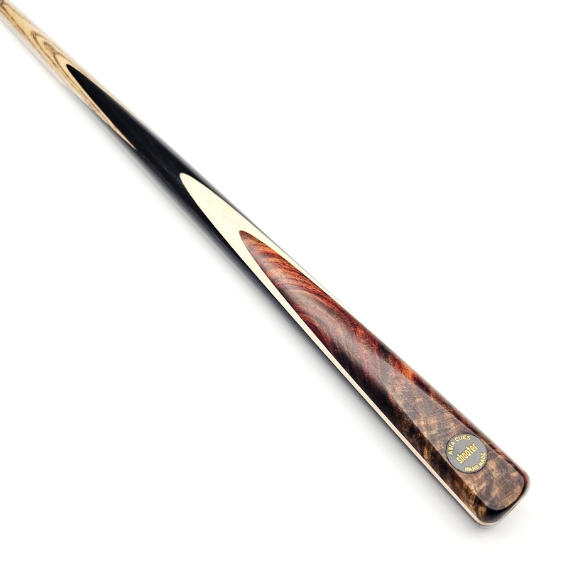 Asia Cues Shooter - One Piece Pool Cue 8.9mm Tip, 17.5oz, 57.25"