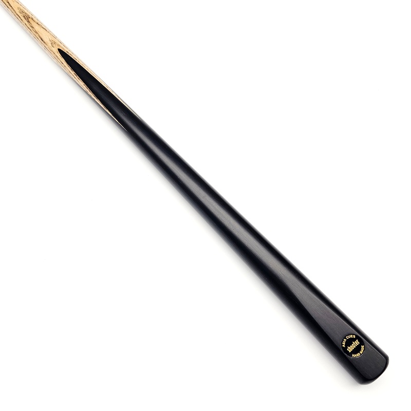 Asia Cues Shooter - One Piece Pool Cue 9mm Tip, 18.6oz, 58"