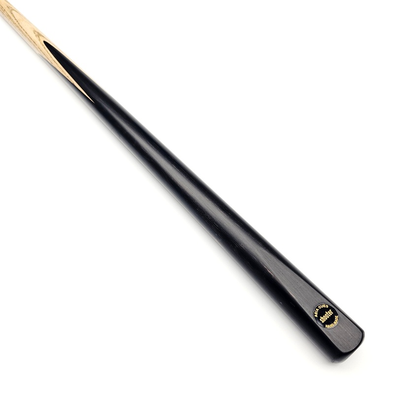 Asia Cues Shooter - One Piece Snooker Cue 9.8mm Tip, 17.9oz, 57"